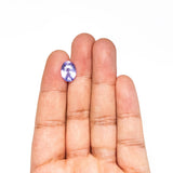 4.55ct 12.34x9.09x5.23mm Oval Brilliant Sapphire 27493 - 01 - MTD