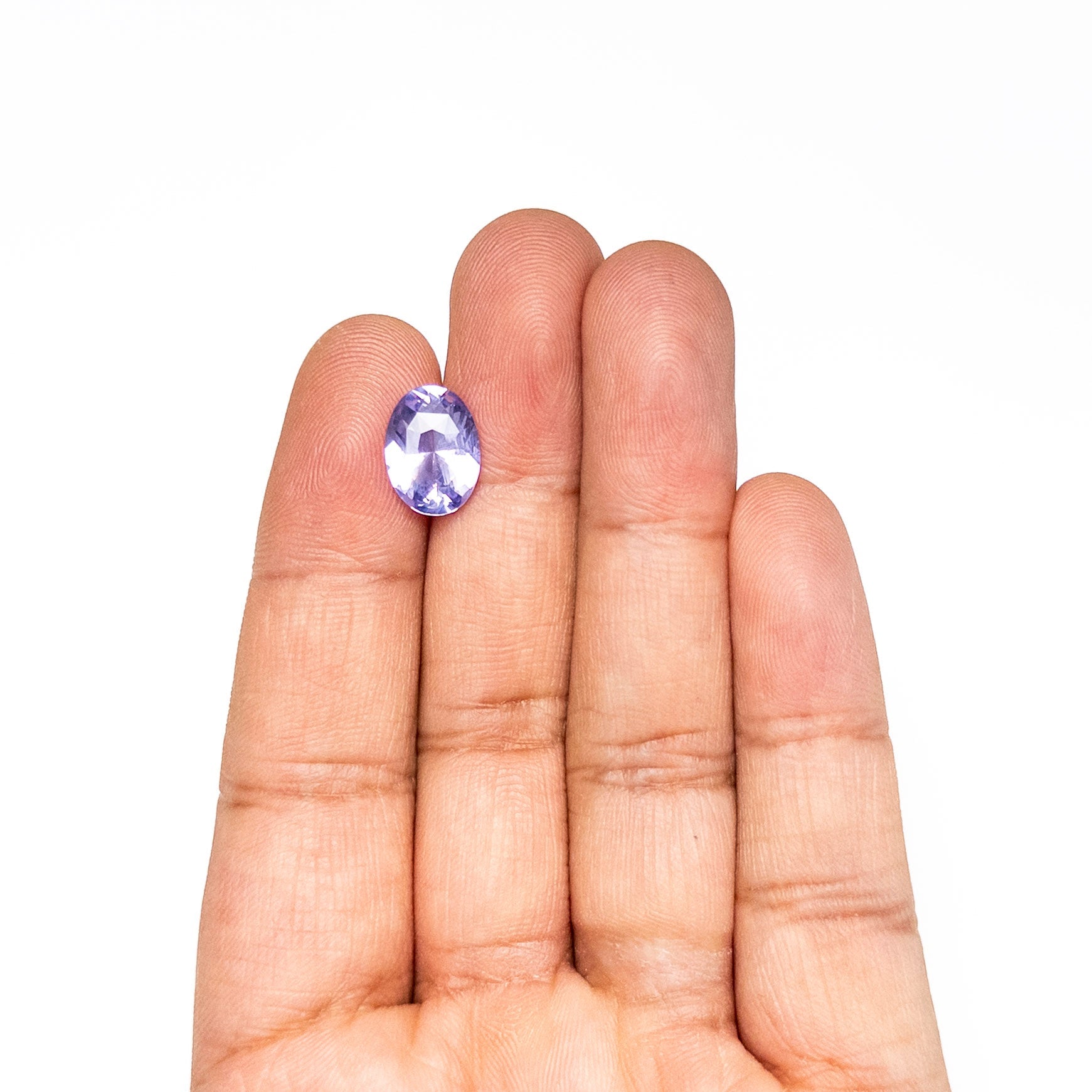 4.55ct 12.34x9.09x5.23mm Oval Brilliant Sapphire 27493 - 01 - MTD