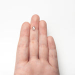0.97ct 7.29x4.83x3.00mm Oval Rosecut 27536 - 03 - MTD
