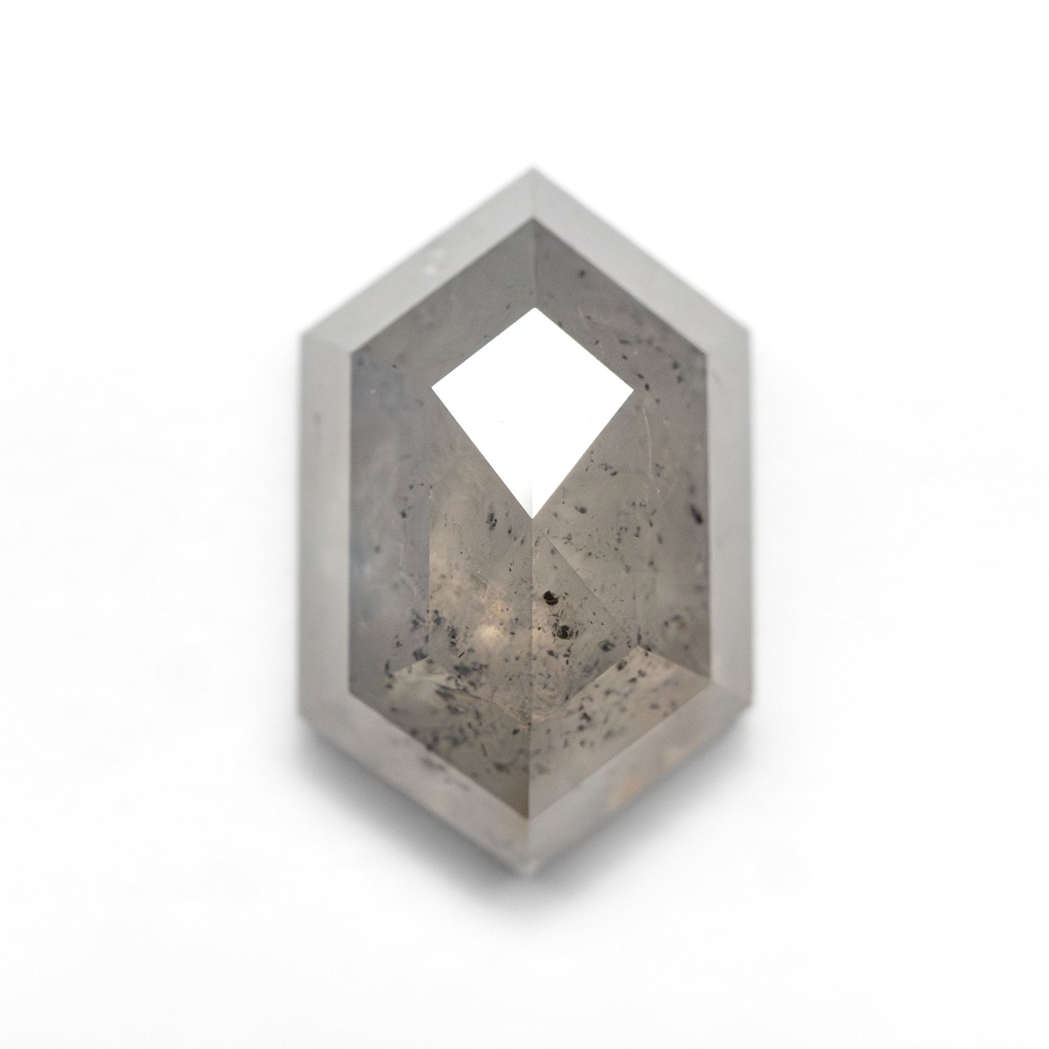 3.79ct 11.69x7.54x4.75mm Hexagon Rosecut 27536-08 - MTD