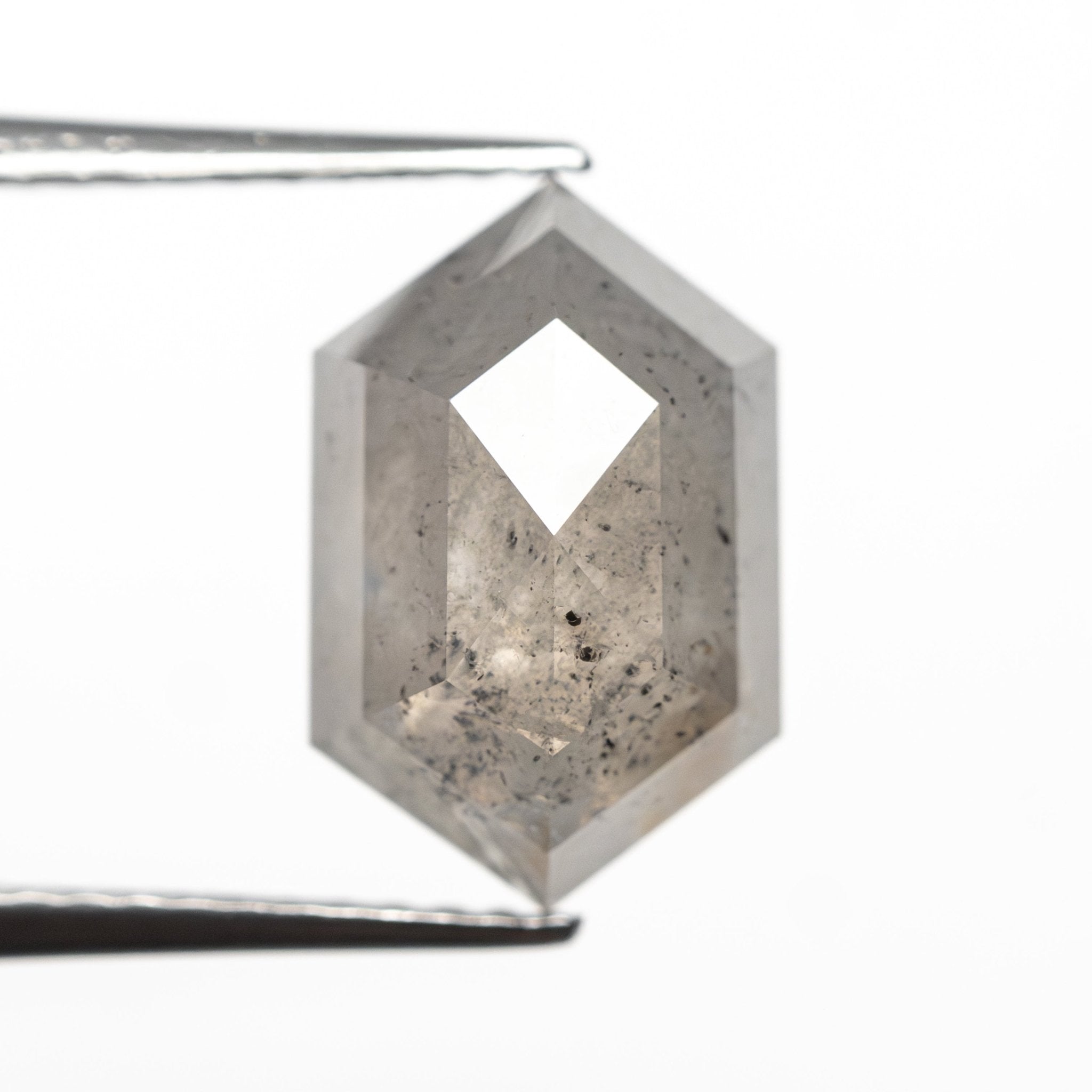 3.79ct 11.69x7.54x4.75mm Hexagon Rosecut 27536-08 - MTD
