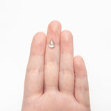 2.13ct 9.00x6.95x4.25mm Pear Double Cut 27536 - 11 - MTD