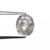 1.24ct 7.39x6.11x3.34mm Oval Double Cut 27536 - 12 - MTD