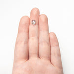 1.24ct 7.39x6.11x3.34mm Oval Double Cut 27536 - 12 - MTD