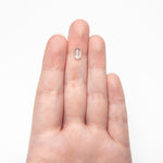 1.19ct 9.07x4.90x2.87mm Hexagon Rosecut 27536-18 - MTD