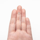 1.09ct 8.22x4.89x2.85mm Hexagon Rosecut 27536 - 19 - MTD