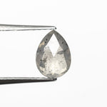1.24ct 7.68x5.62x3.24mm Pear Rosecut 27536 - 21 - MTD