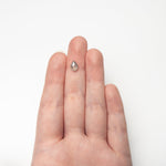 1.24ct 7.68x5.62x3.24mm Pear Rosecut 27536 - 21 - MTD