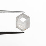 1.05ct 6.90x5.41x3.03mm Hexagon Rosecut 27536-23 - MTD