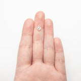 1.01ct 7.89x6.19x3.57mm Lozenge Rosecut 27536-26 - MTD