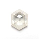 2.30ct 9.78x7.56x3.80mm Hexagon Rosecut 27536-46 - MTD