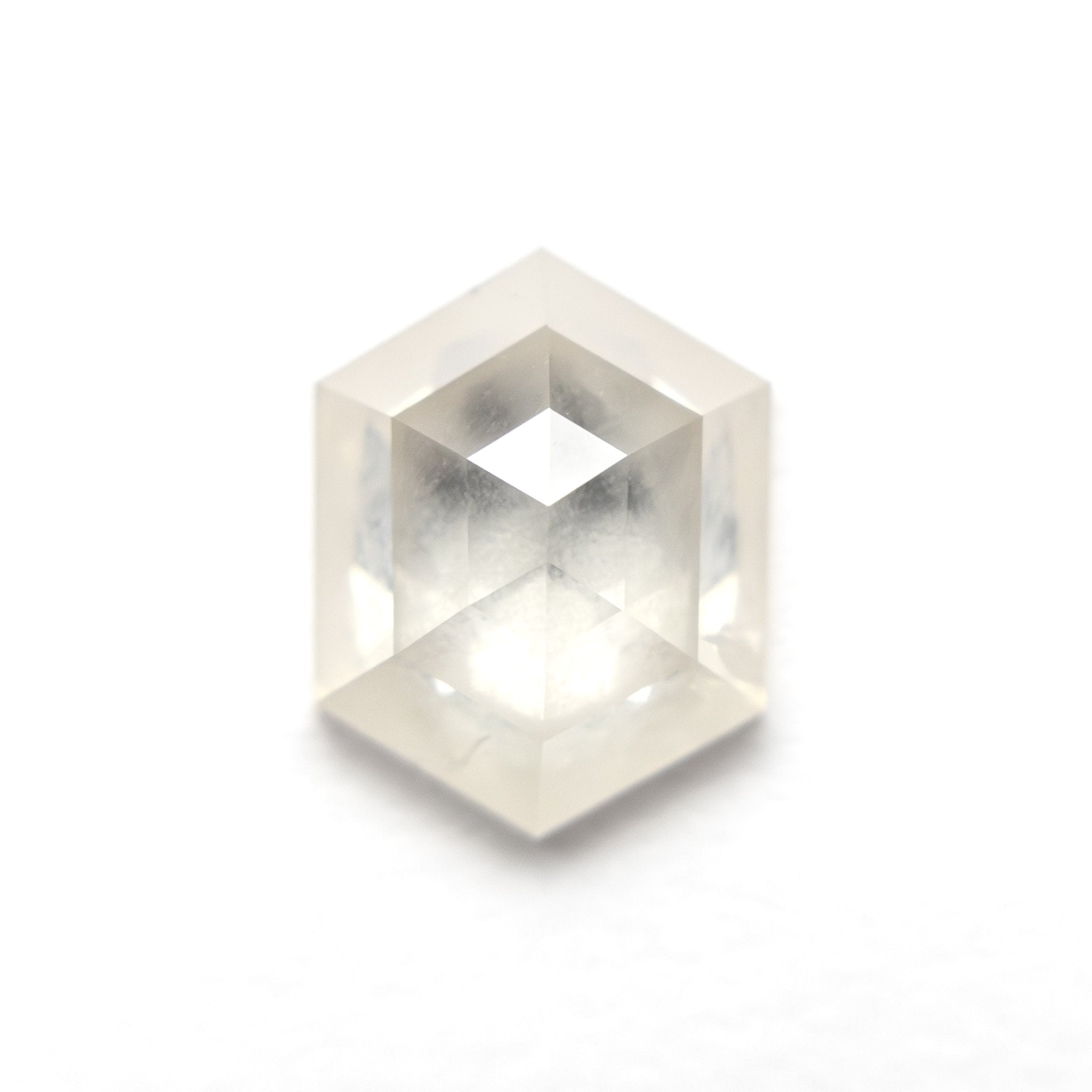 2.30ct 9.78x7.56x3.80mm Hexagon Rosecut 27536-46 - MTD
