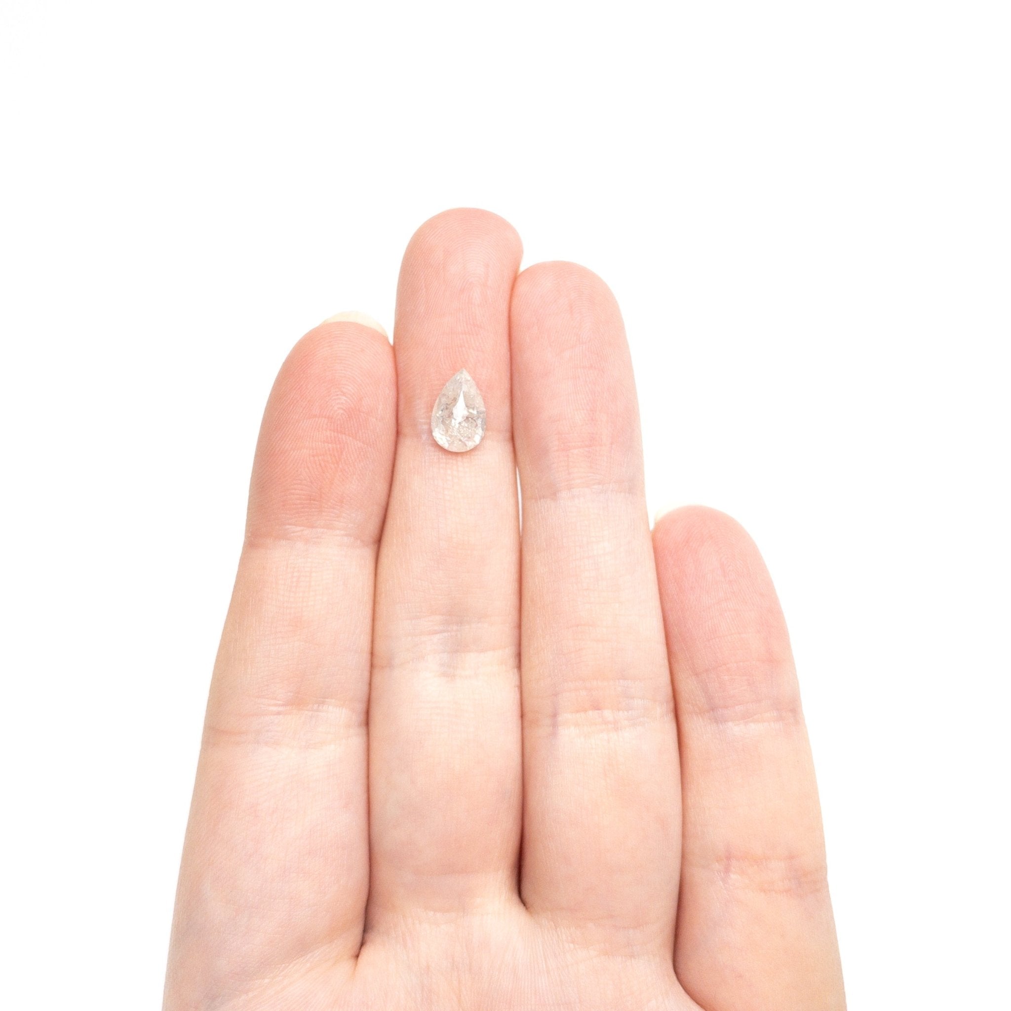 1.70ct 9.19x6.05x3.83mm Pear Rosecut 27536-47 - MTD