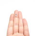 1.18ct 8.59x5.14x2.98mm Half Moon Rosecut 27536 - 57 - MTD