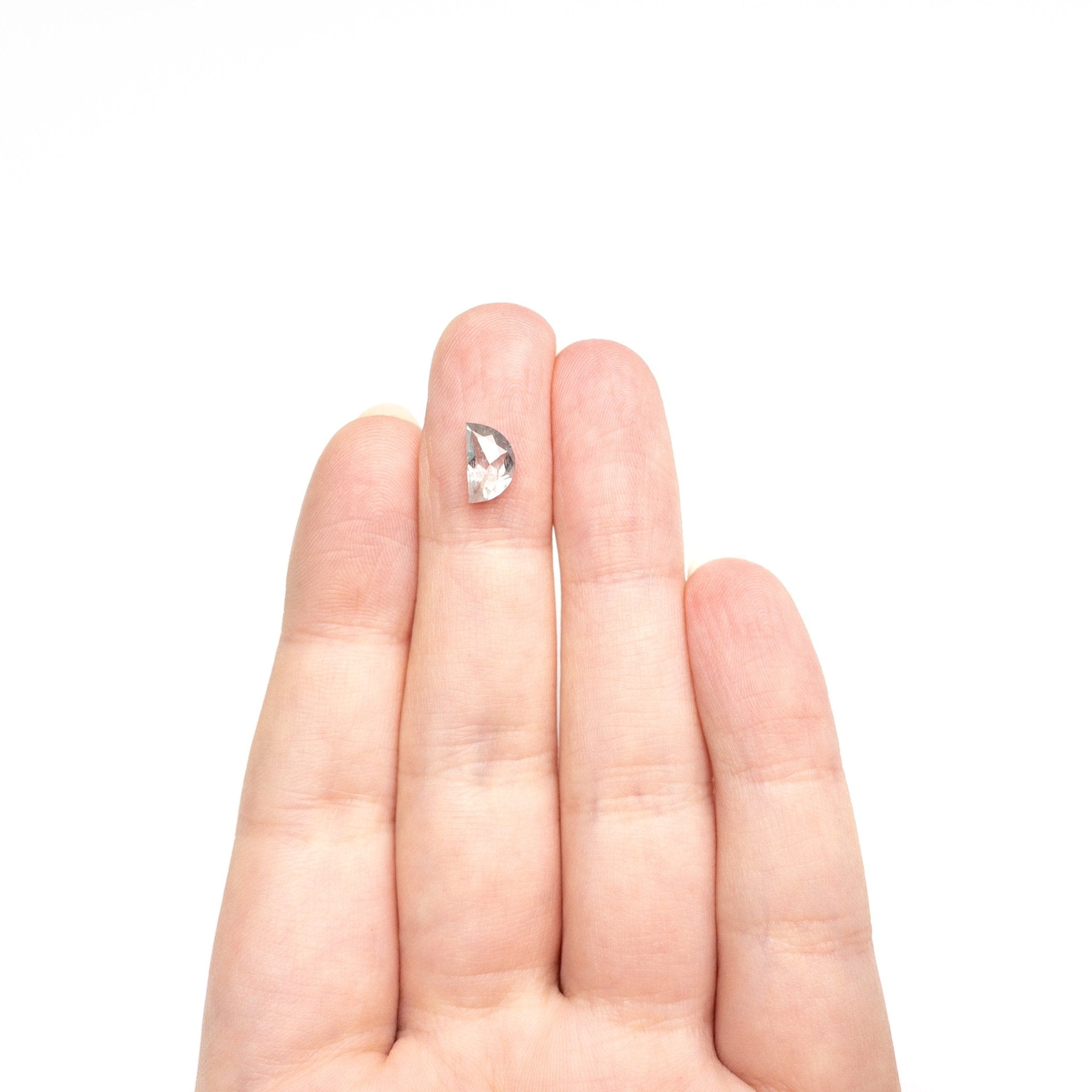 1.18ct 8.59x5.14x2.98mm Half Moon Rosecut 27536 - 57 - MTD