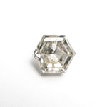 1.54ct 7.59x6.57x3.89mm Hexagon Rosecut 27537 - 06 - MTD