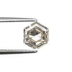 1.54ct 7.59x6.57x3.89mm Hexagon Rosecut 27537 - 06 - MTD