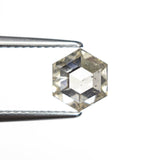 1.54ct 7.59x6.57x3.89mm Hexagon Rosecut 27537 - 06 - MTD
