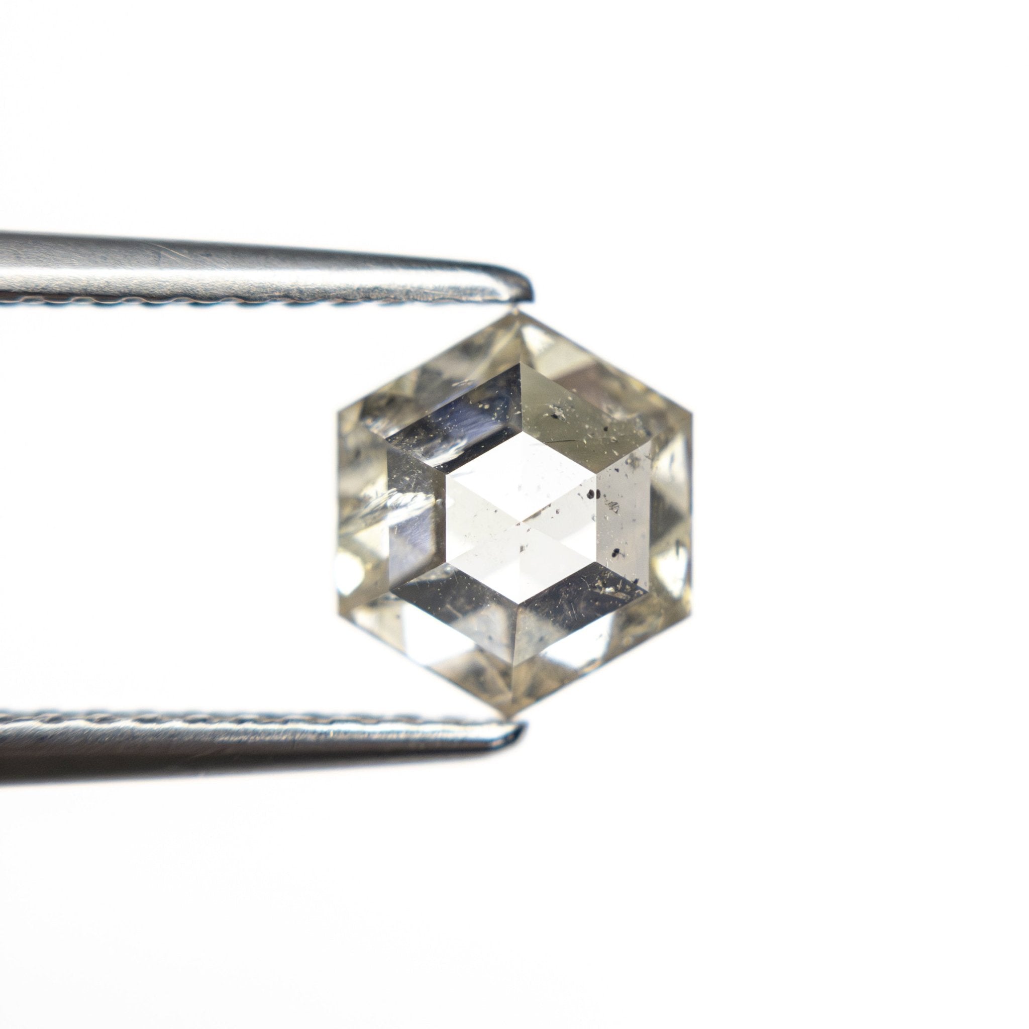 1.54ct 7.59x6.57x3.89mm Hexagon Rosecut 27537 - 06 - MTD