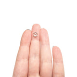 1.54ct 7.59x6.57x3.89mm Hexagon Rosecut 27537 - 06 - MTD