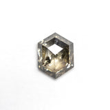 1.09ct 7.93x6.14x2.77mm Hexagon Rosecut 27537 - 07 - MTD