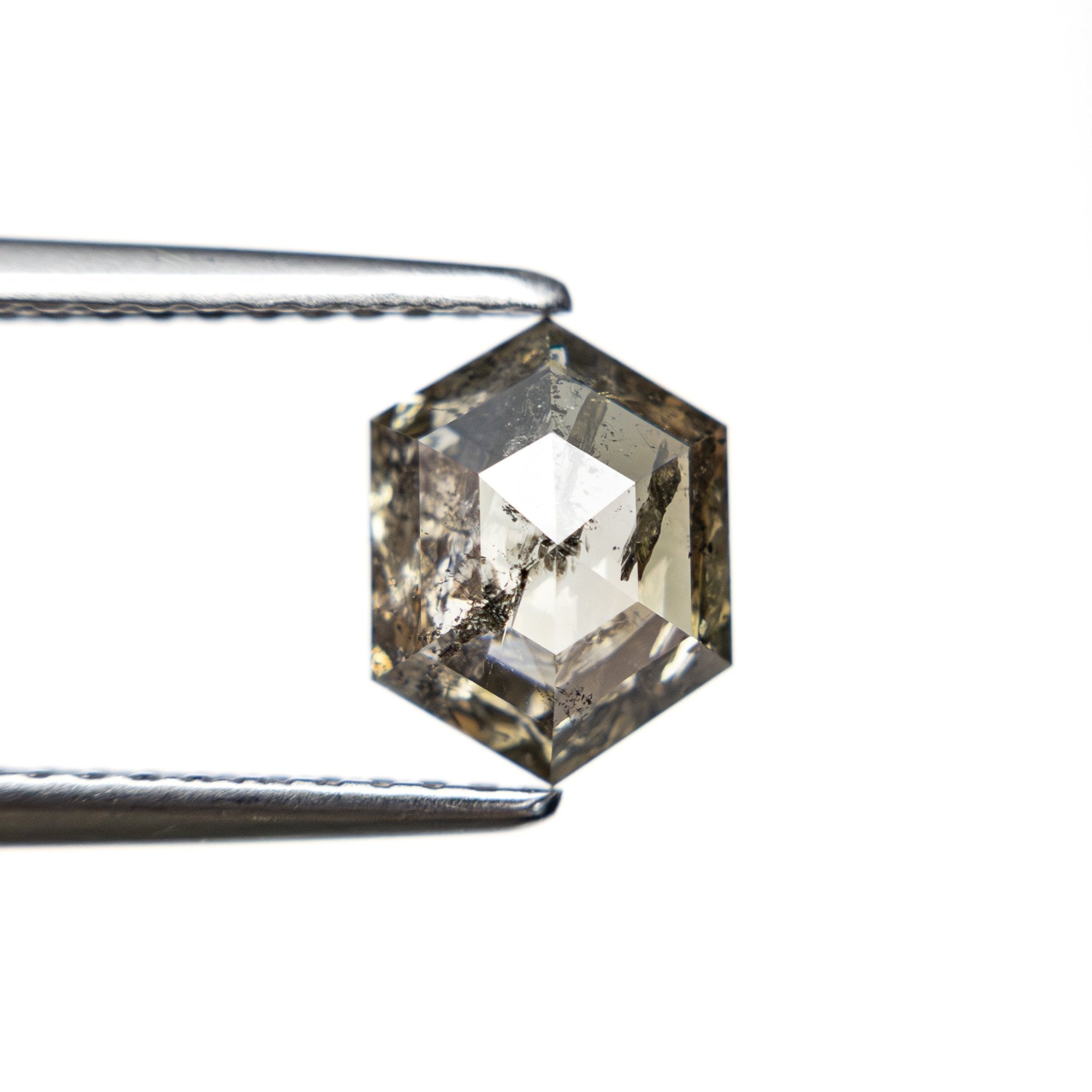 1.09ct 7.93x6.14x2.77mm Hexagon Rosecut 27537 - 07 - MTD