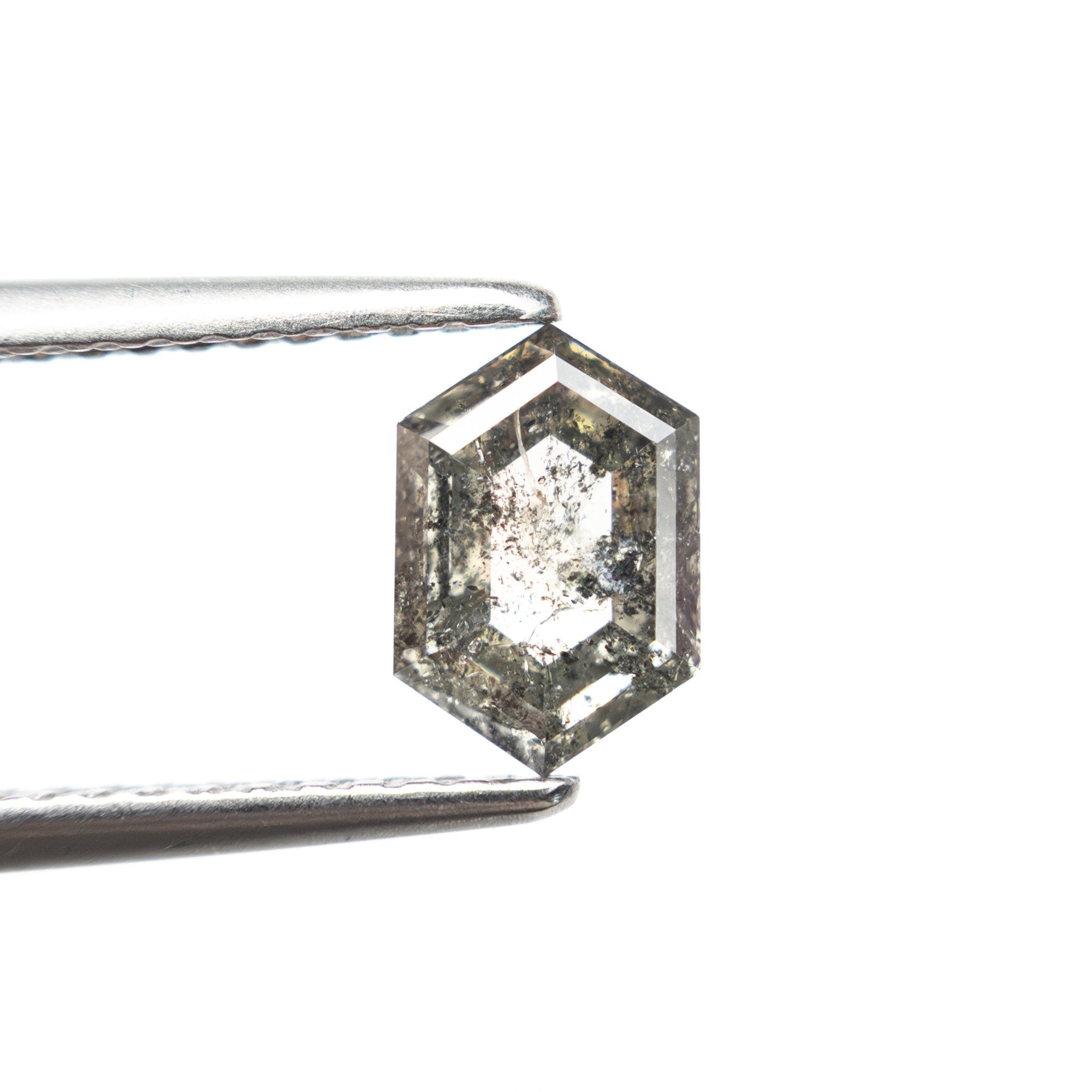 0.97ct 7.45x5.05x2.81mm Hexagon Rosecut 27537 - 33 - MTD