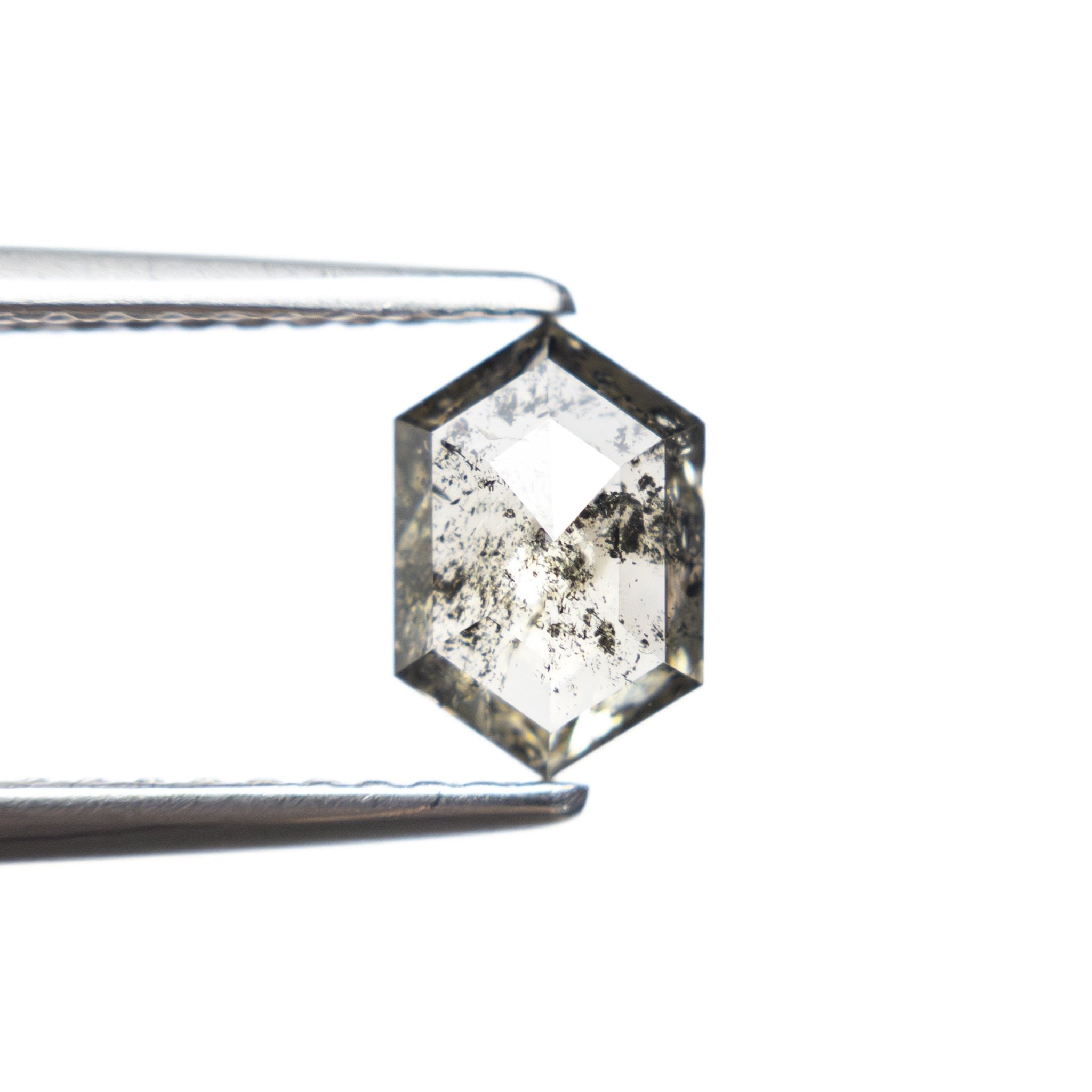 0.97ct 7.45x5.05x2.81mm Hexagon Rosecut 27537 - 33 - MTD