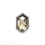 0.91ct 7.63x5.11x2.63mm Hexagon Rosecut 27537 - 36 - MTD
