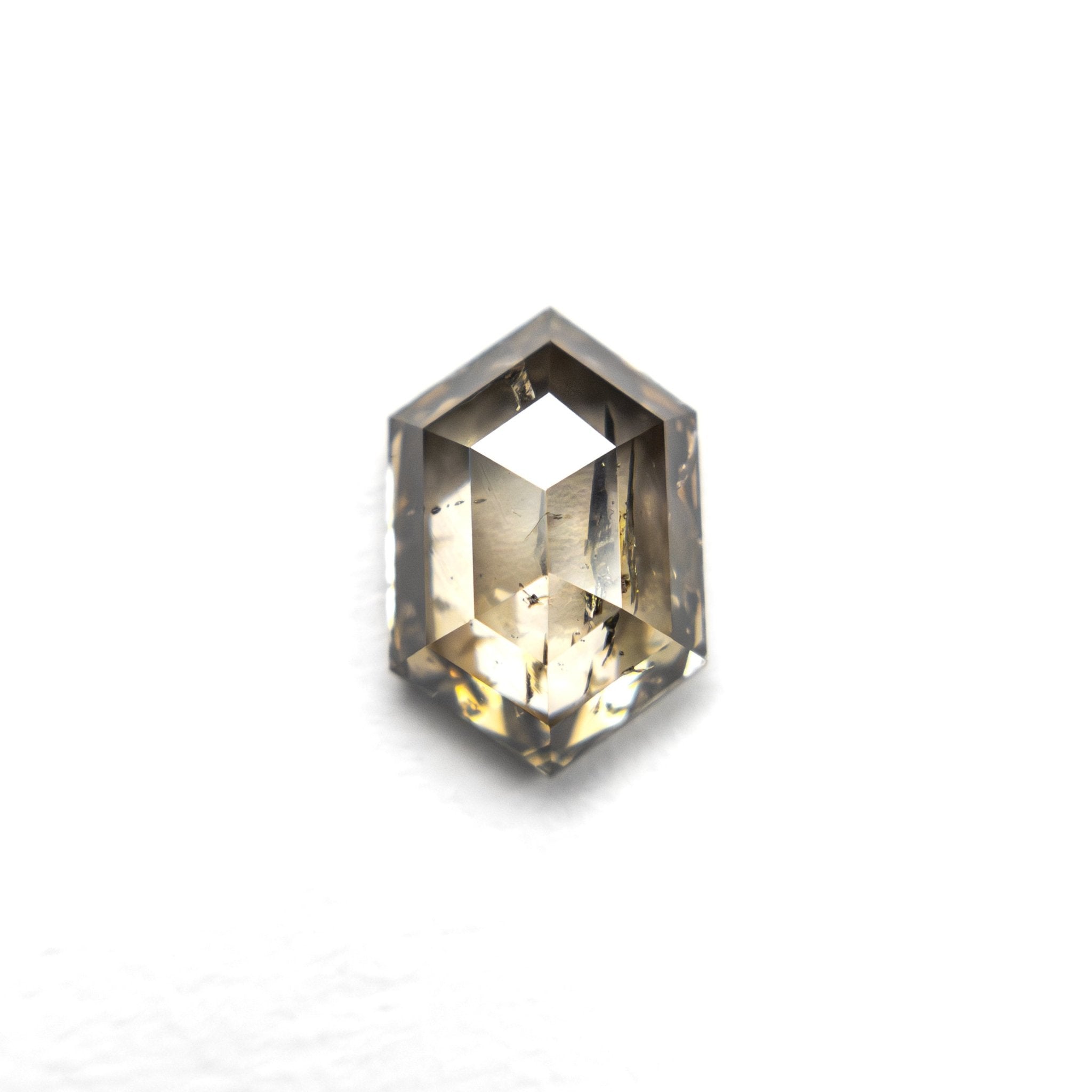 0.91ct 7.63x5.11x2.63mm Hexagon Rosecut 27537 - 36 - MTD