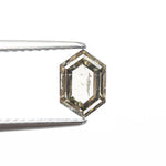 0.91ct 7.63x5.11x2.63mm Hexagon Rosecut 27537 - 36 - MTD