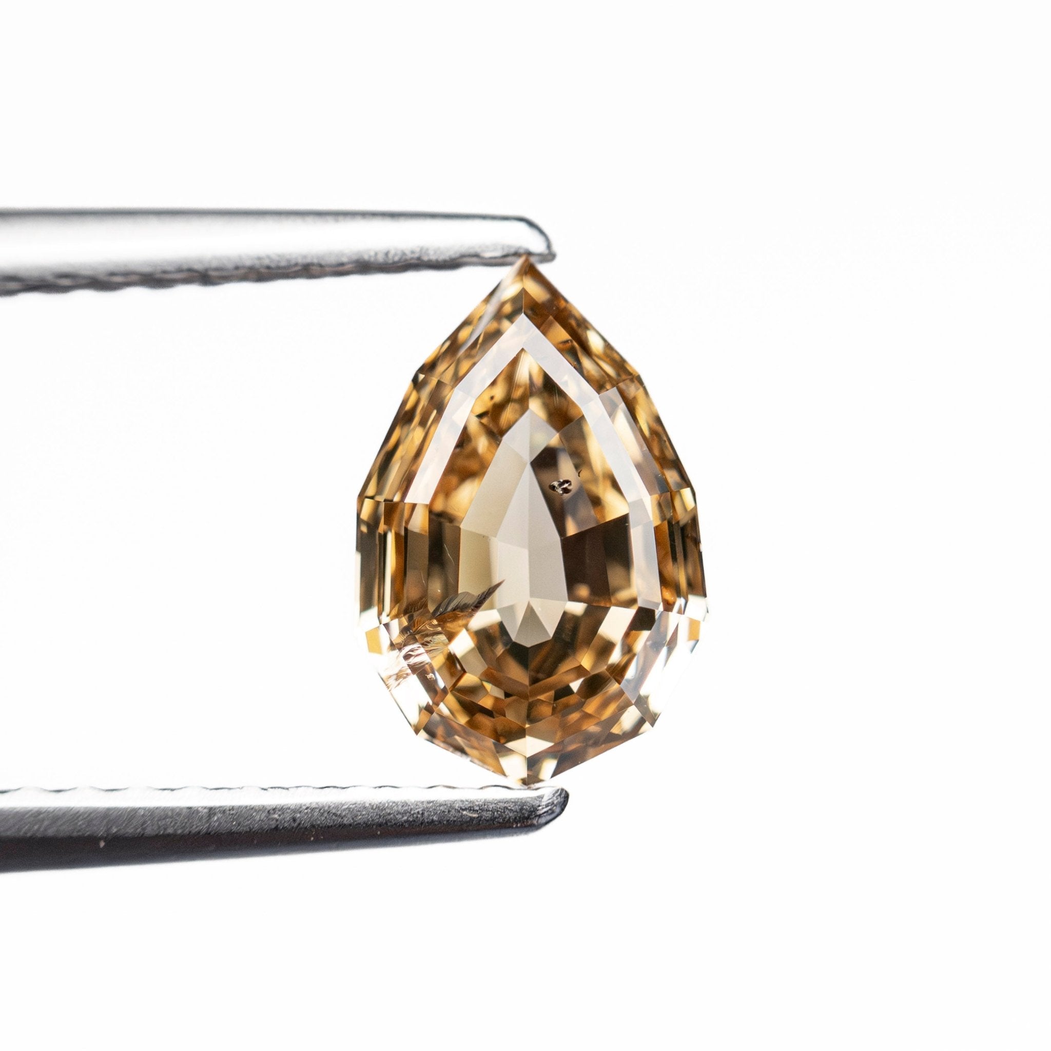 1.16ct 8.42x5.55x3.24mm Geo Pear Step Cut 27537 - 37 - MTD