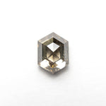 1.26ct 7.09x5.30x3.92mm Hexagon Rosecut 27537 - 38 - MTD