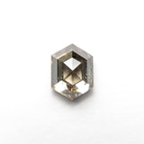 1.26ct 7.09x5.30x3.92mm Hexagon Rosecut 27537 - 38 - MTD