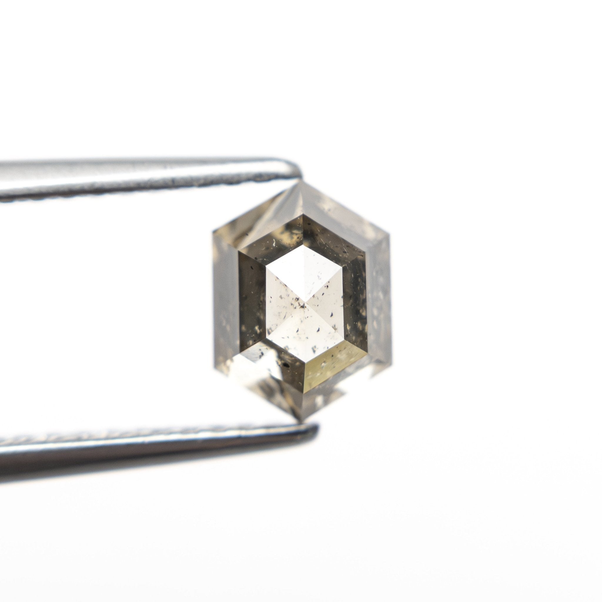 1.26ct 7.09x5.30x3.92mm Hexagon Rosecut 27537 - 38 - MTD