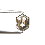 1.26ct 7.09x5.30x3.92mm Hexagon Rosecut 27537 - 38 - MTD