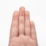 0.59ct 7.54x4.84x2.54mm Shield Rosecut 27537 - 41 - MTD
