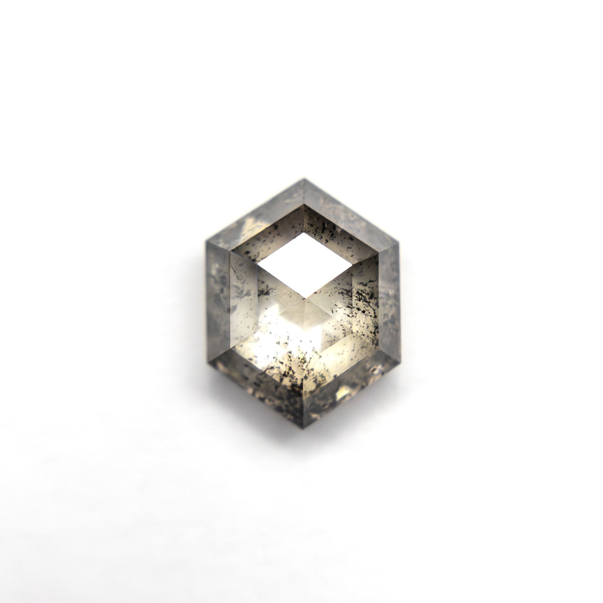 1.27ct 7.46x5.75x3.32mm Hexagon Rosecut 27537 - 57 - MTD