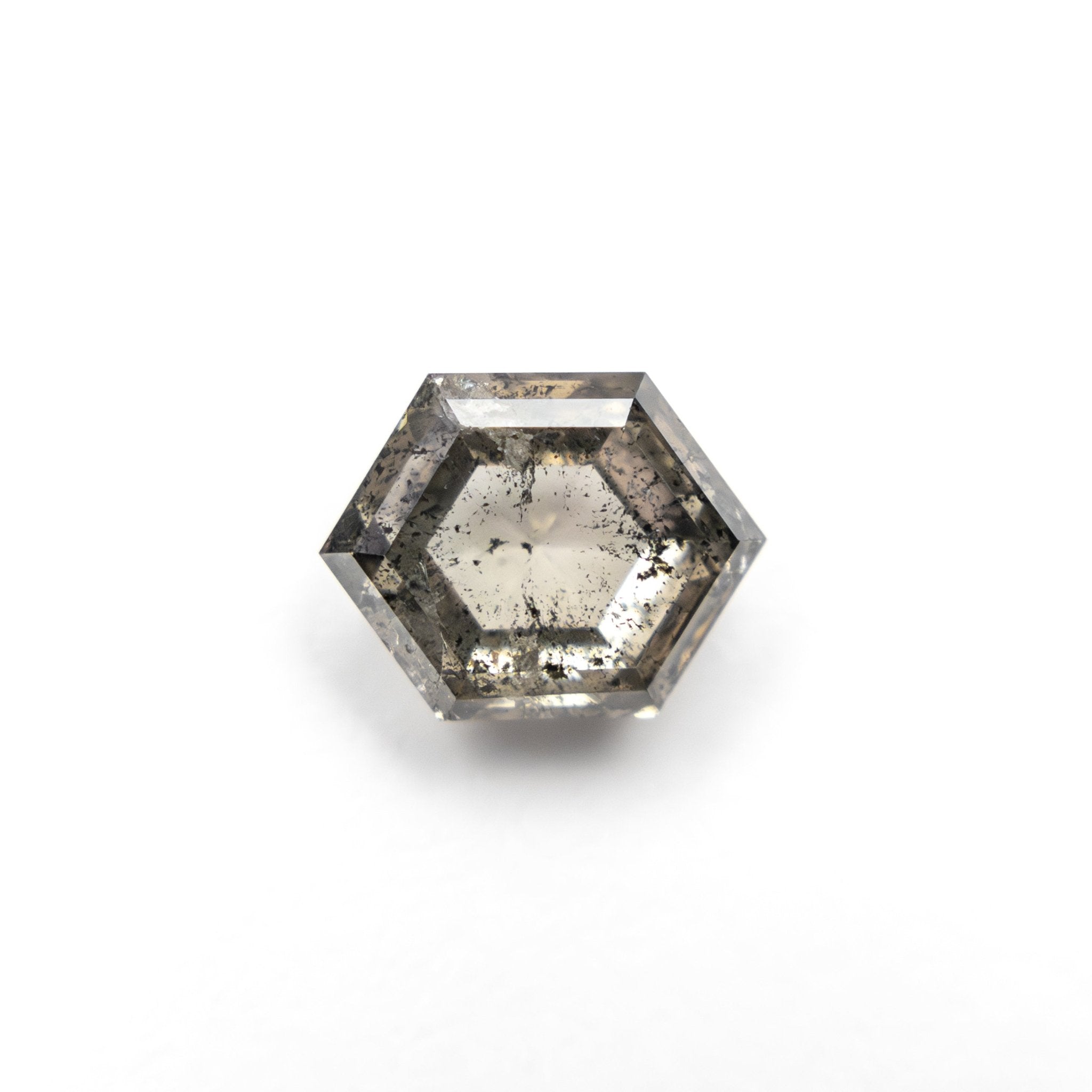 1.27ct 7.46x5.75x3.32mm Hexagon Rosecut 27537 - 57 - MTD