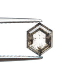 1.27ct 7.46x5.75x3.32mm Hexagon Rosecut 27537 - 57 - MTD