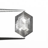 1.92ct 9.46x6.39x3.85mm Hexagon Rosecut 27538 - 03 - MTD