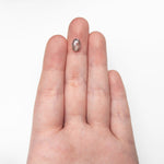 1.05ct 8.57x5.77x2.26mm Oval Rosecut 27538 - 04 - MTD