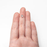 0.96ct 6.77x5.05x3.33mm Hexagon Rosecut 27538 - 06 - MTD