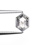 1.17ct 7.16x5.16x3.49mm Hexagon Rosecut 27538 - 45 - MTD