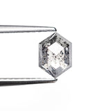 1.17ct 7.16x5.16x3.49mm Hexagon Rosecut 27538 - 45 - MTD