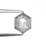1.11ct 7.71x6.23x2.93mm Hexagon Rosecut 27538 - 57 - MTD