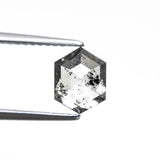 1.09ct 7.88x6.09x2.65mm Hexagon Rosecut 27539 - 08 - MTD