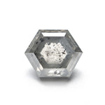 3.70ct 10.08x8.19x5.15mm Hexagon Step Cut 27539 - 09 - MTD