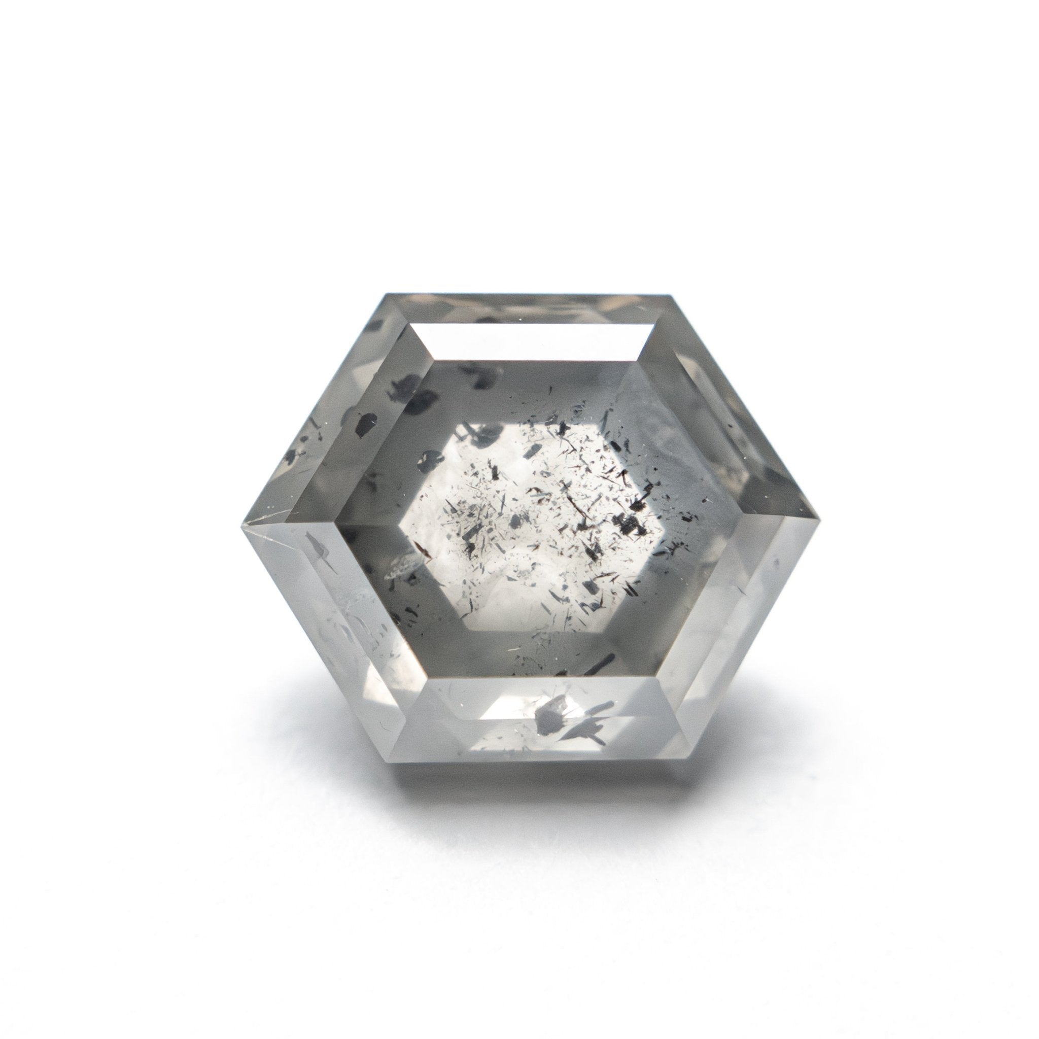 3.70ct 10.08x8.19x5.15mm Hexagon Step Cut 27539 - 09 - MTD