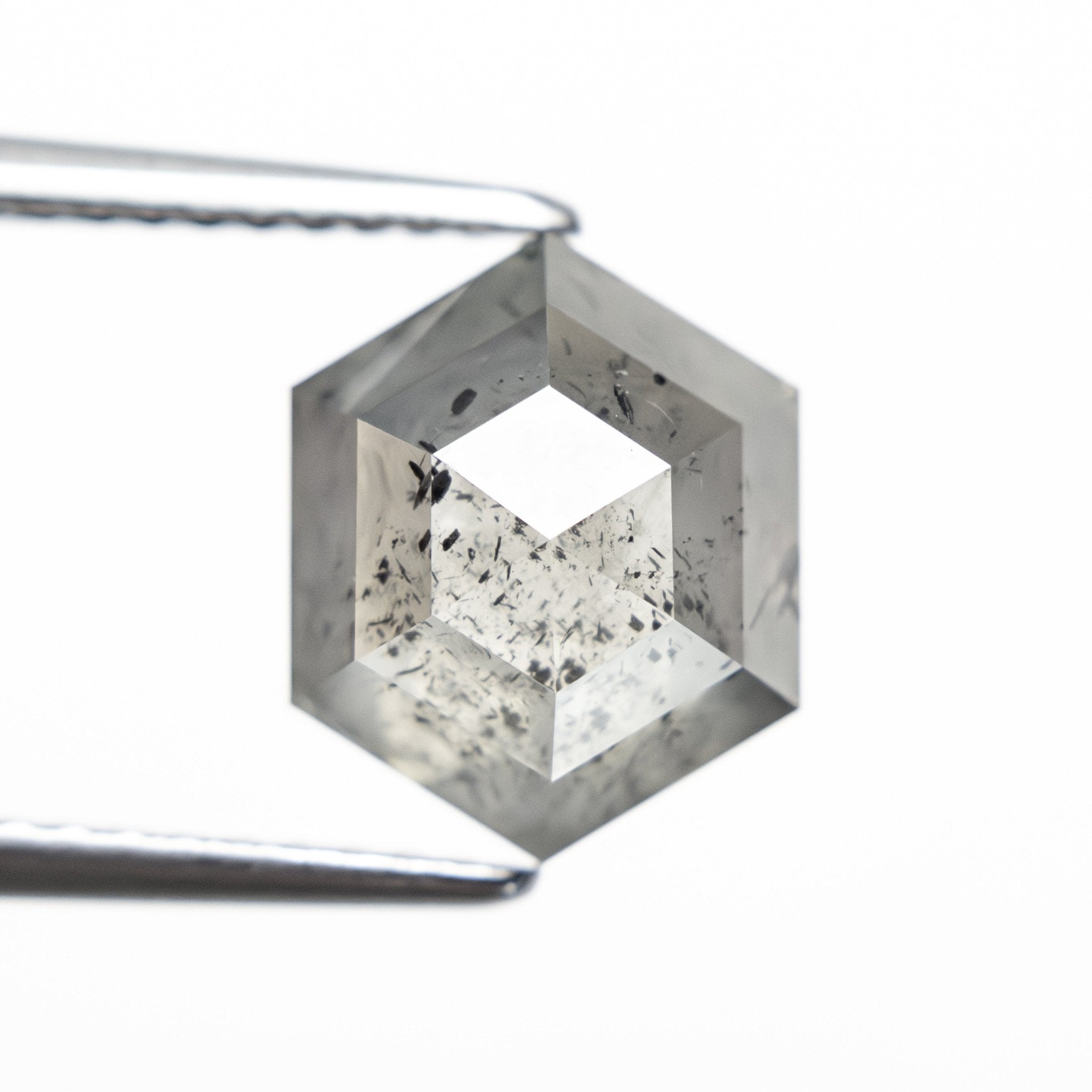 3.70ct 10.08x8.19x5.15mm Hexagon Step Cut 27539 - 09 - MTD